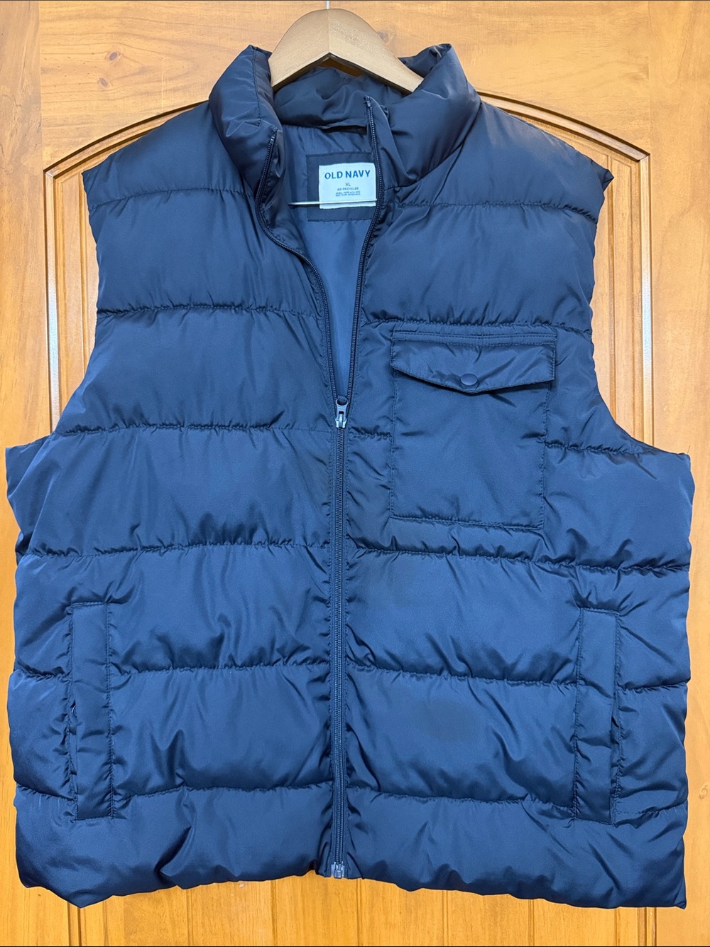 Old Navy Men's Navy BlueQuilted Puffer Vest Size XL